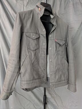 Levi's Grey Denim Commuter Jacket
